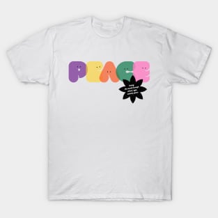Sending Positive Vibes: Peace T-Shirt